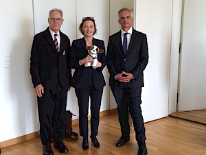 Moritz Leuenberger, Pascale Baeriswyl & Didier BurkhalterBernhard Matinee