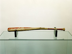 Yoko Ono, Exhibit G. Baseball Bat, 1993, Courtesy Yoko Ono, © Yoko Ono