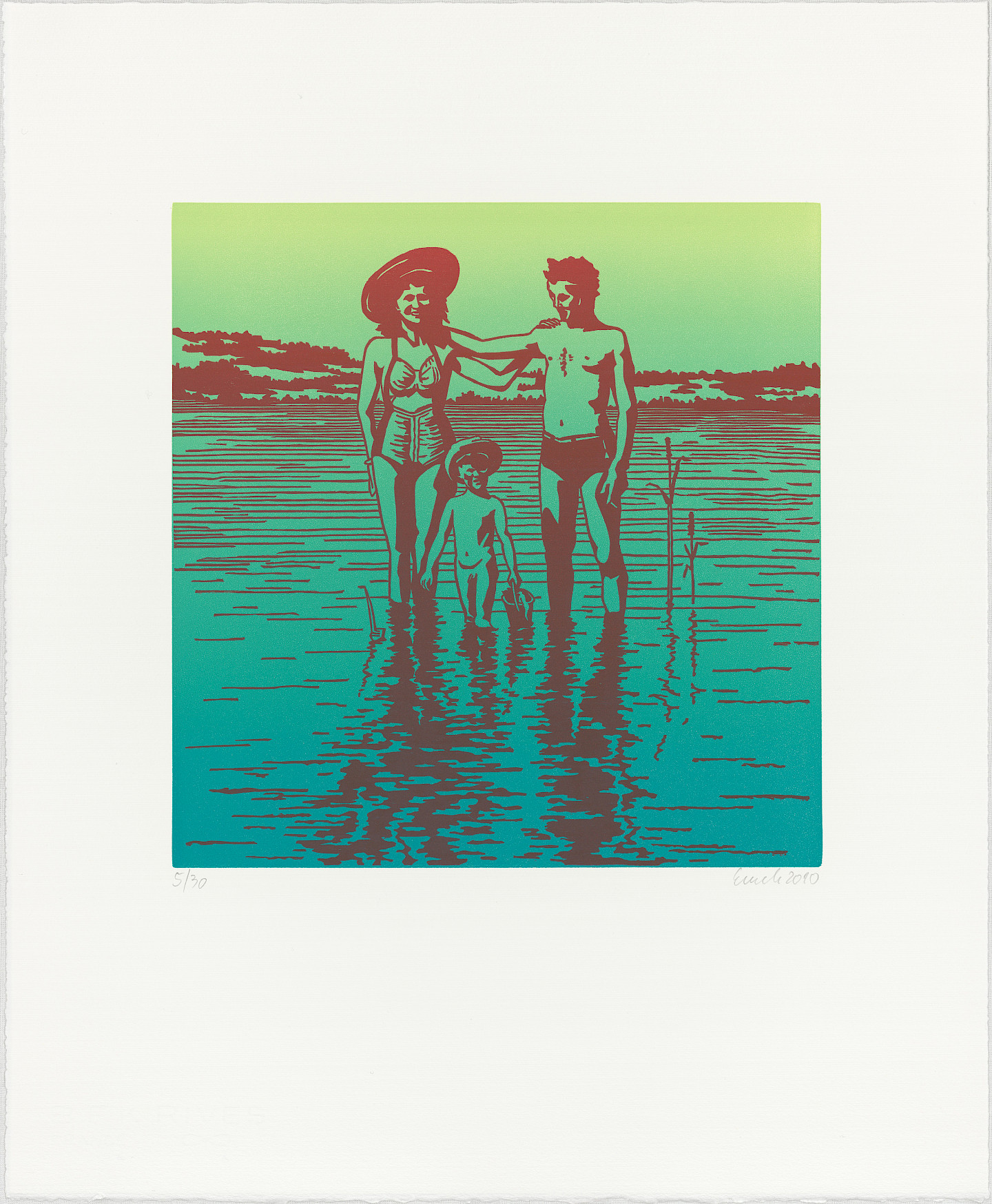 Peter Emch, Ohne Titel, Blatt der Folge 