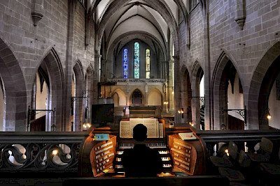Organ music in the morning