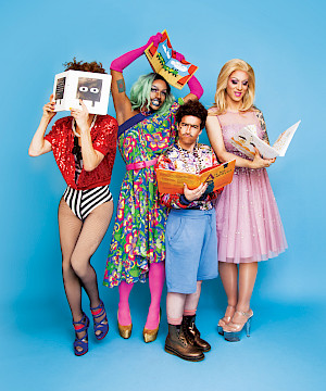 Die beliebte Reihe Drag Story Time für interessierte Kinder findet im Tanzhaus Zürich statt. (c)Patrick Mettraux
