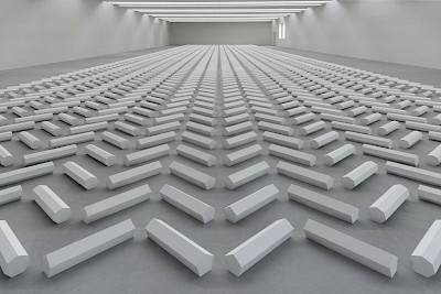 Walter de Maria - "The 2000 Sculpture"