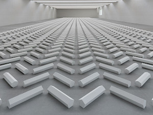 Walter de Maria in der Bechtler Stiftung