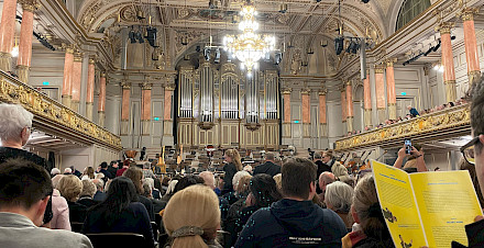 My first time... in the Tonhalle