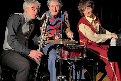 The artists! Bluebeard's musical-literary spectacle