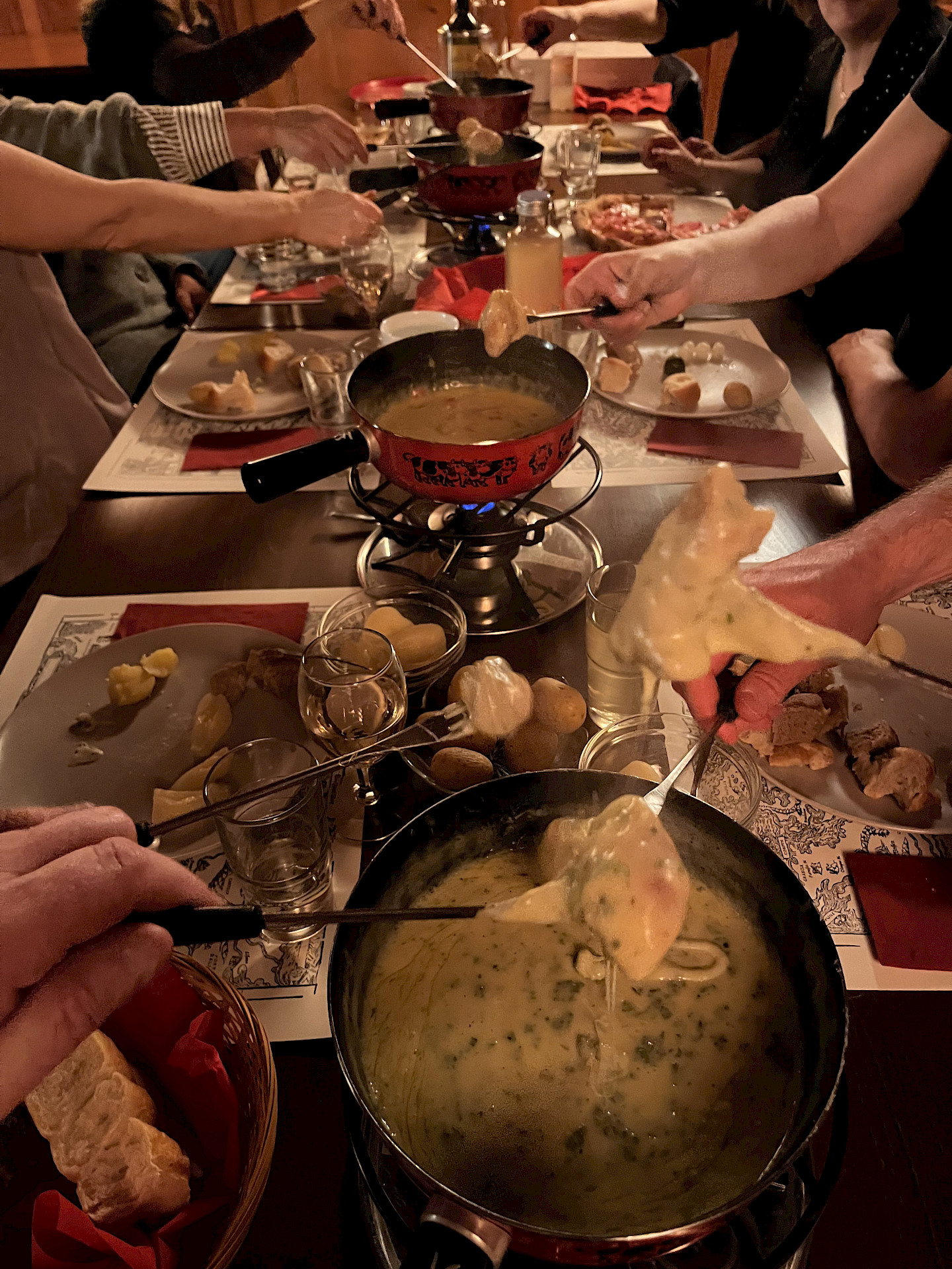 FONDUE EVENING