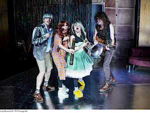 Axel Julius Fündeling, Katharina von Bock, Mia Lüscher, Alexandre Pelichet ©Tanja Dorendorf / T+T Fotografie