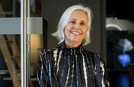 At the kitchen table with Ursula Biemann