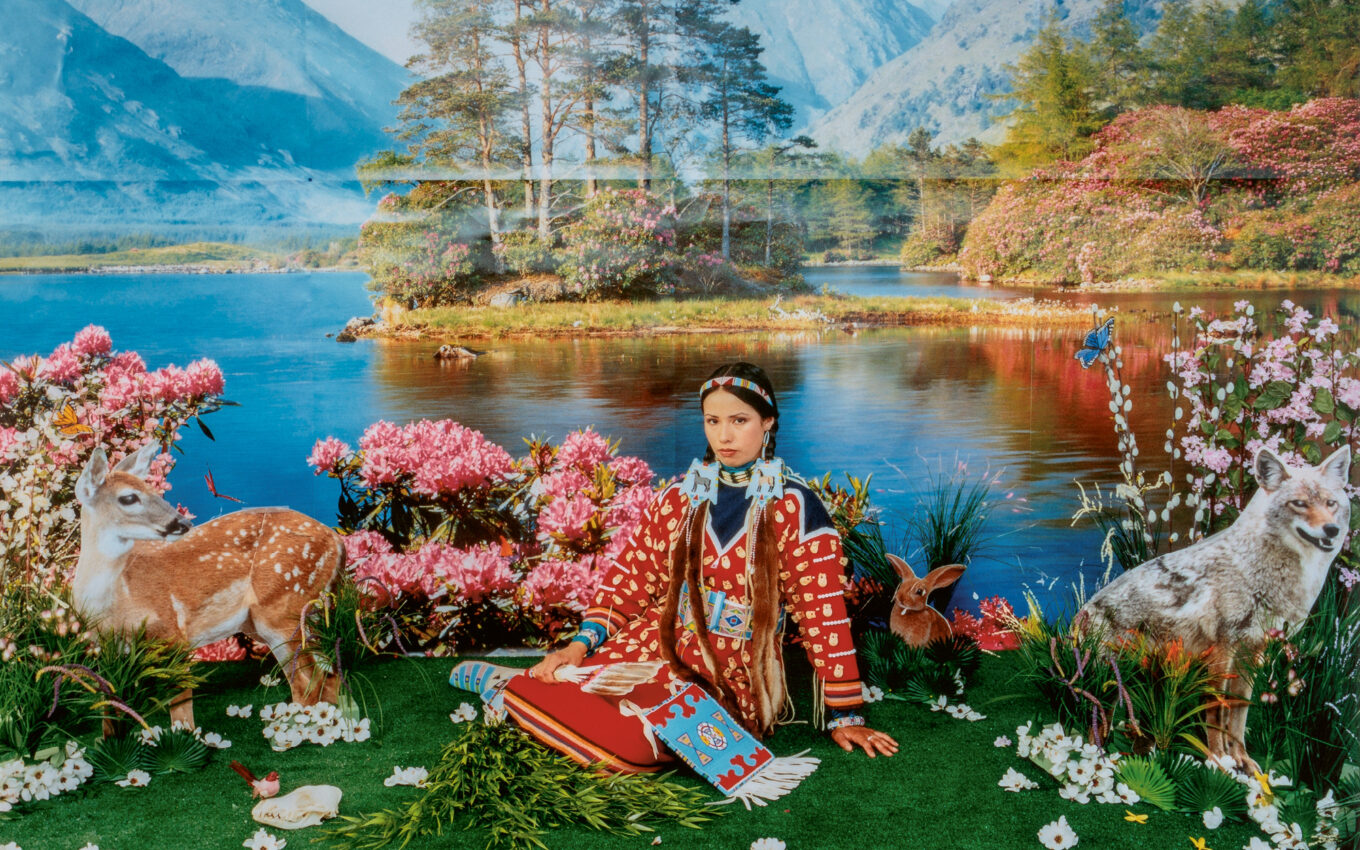 Die Ausstellung «Fast ein Paradies – Kolonialzeitliche Fotografie in der Gegenwartskunst» derzeit im Museum Rietberg