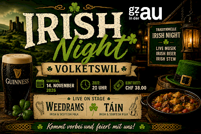 Irish Night Volketswil mit Weedrams & Táin