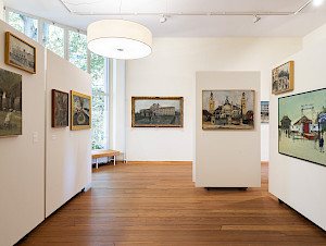 Atelier Righini Fries, Ausstellungsansicht, 2020. Foto: Marcel Rickli © Stiftung Righini-Fries Zürich