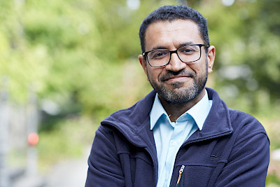 The Egyptian-born author Wagdy El Komy (photograph © by Djamila Grossmann)
